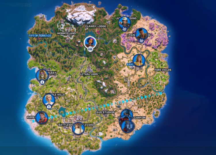 Every NPC Location in Fortnite Chapter 7 — Full Character Guide 1