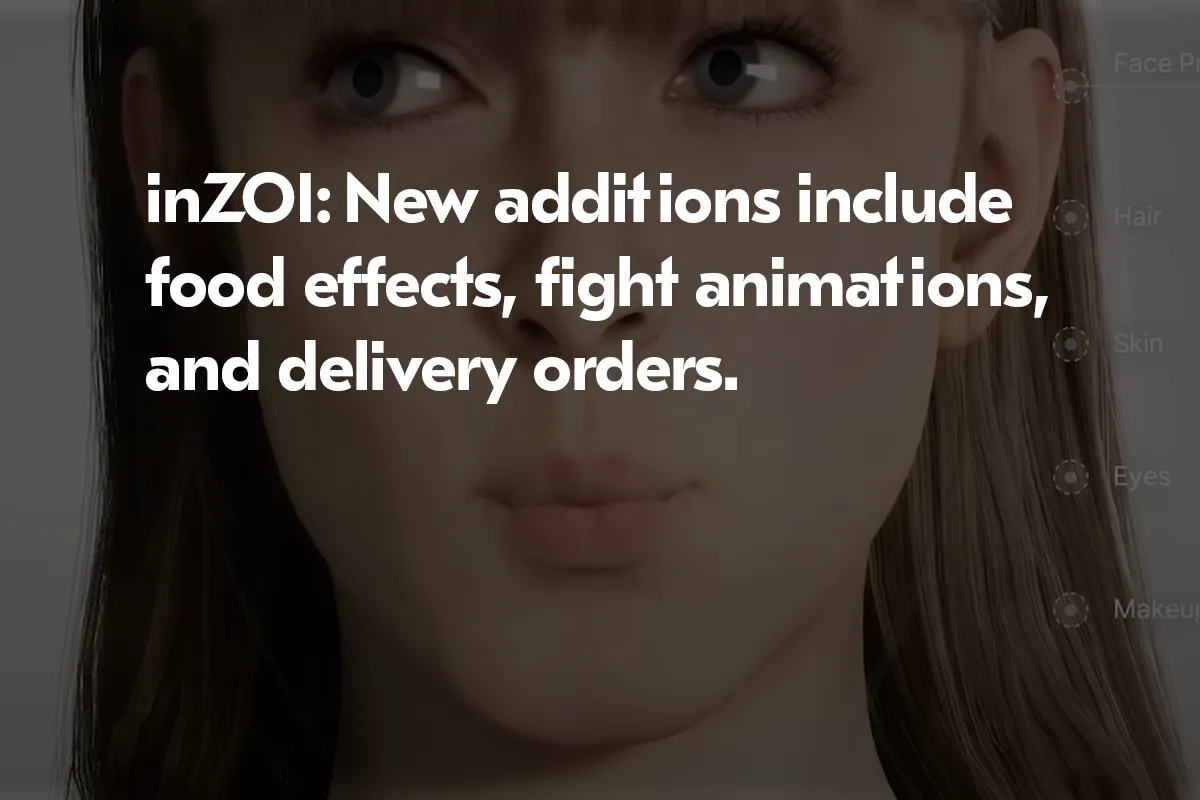 Inzoi Expands Features Yet Again Ahead of March Early Access Launch ...