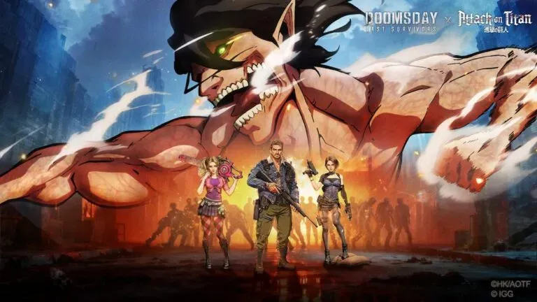 Судный день: Last Survivors запускает кроссовер Attack on Titan