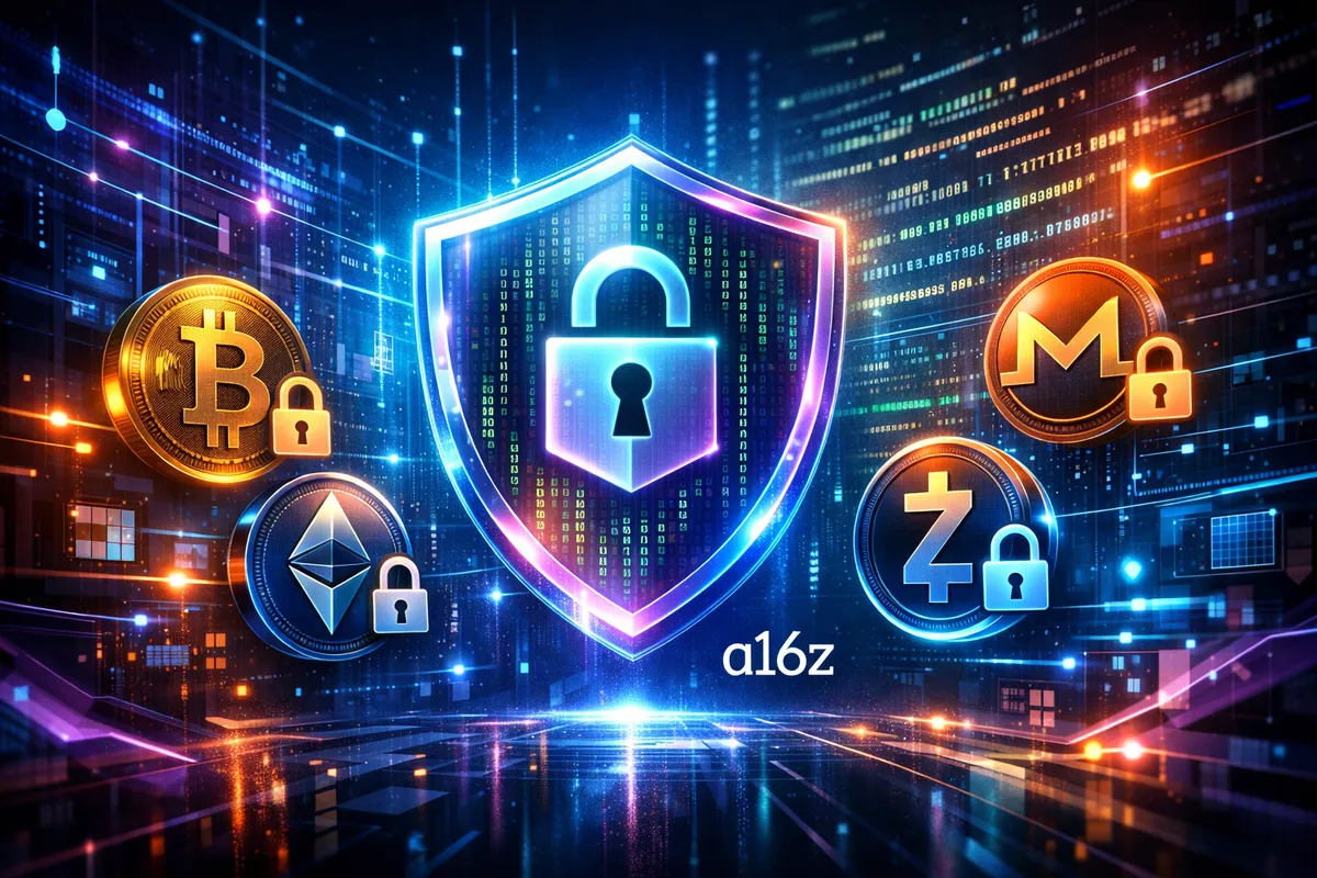 Privacy in Crypto 2026: Andreessen Horowitz Predictions & Blockchain Trends