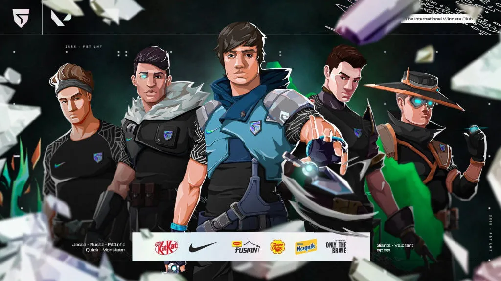 Giants Gaming unveiled a new VALORANT roster | EGW.News