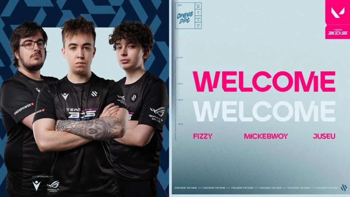 Team BDS introduced the updated VALORANT roster | EGW.News