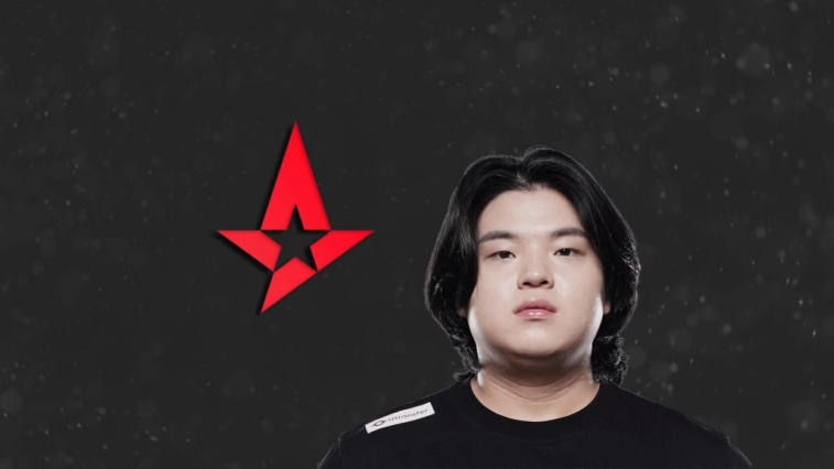 Support JeongHoon joins Astralis. Photo 1