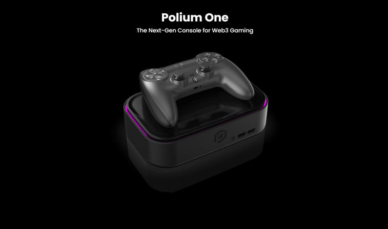 Polium has introduced a Web3 gaming console powered by a blockchain system. Photo 1