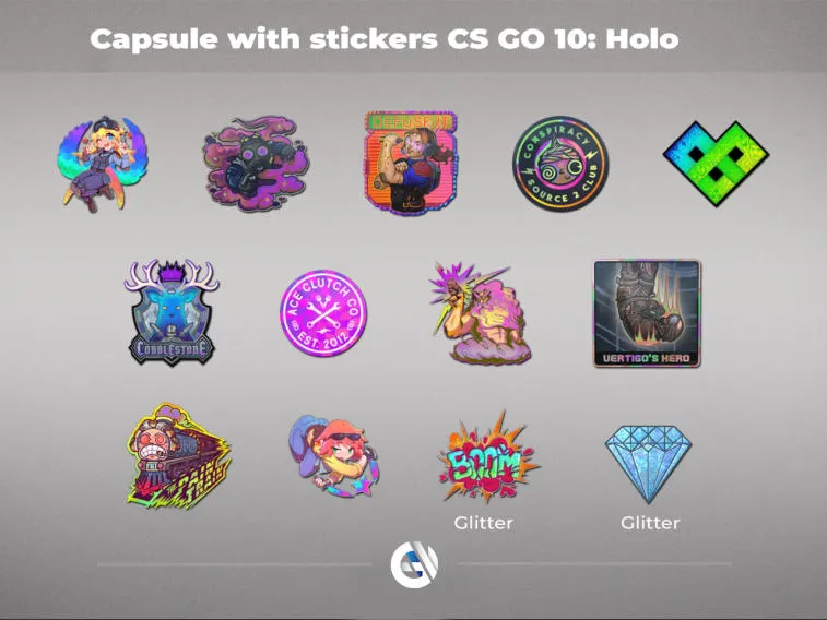 10 Years Birthday Sticker Capsule: Review of the Best CSGO Anniversary Stickers. Photo 4