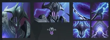 Dota 2 added an Arcana for Razor - Voidstorm Asylum. Photo 1