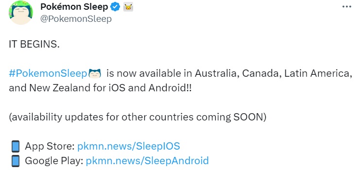 Pokémon Sleep Officially Launches in Select Countries!. Photo 1