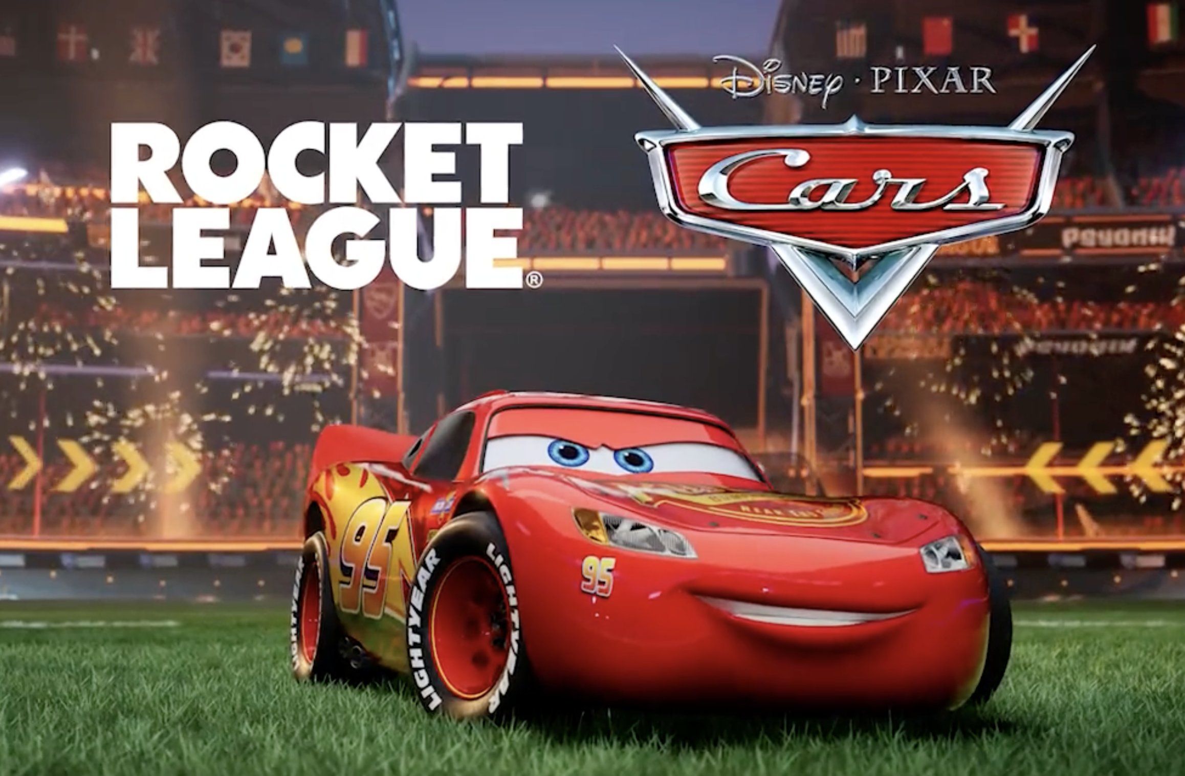 I beg Rocket League add Lightning McQueen to promote the new TV series. It  makes so much sense Kachow : r/RocketLeague